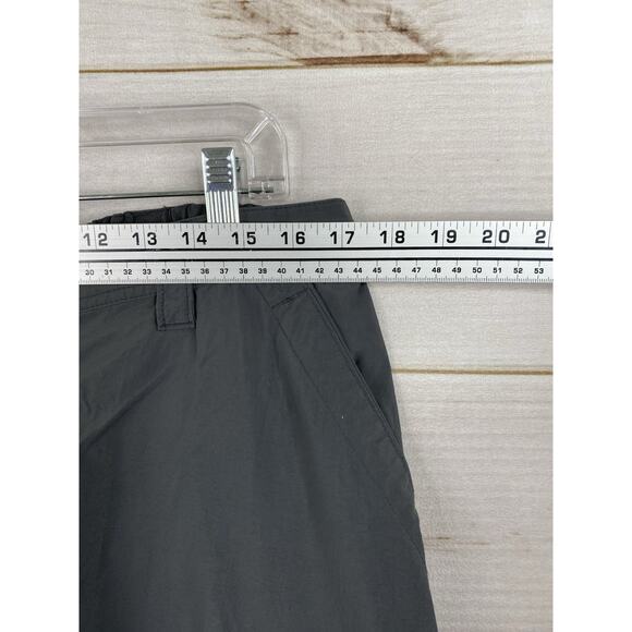 REI Co-op Convertible Pants Men's Size XL x 36L Gray Zip Off Leg Hiking Fishing - Picture 3 of 11